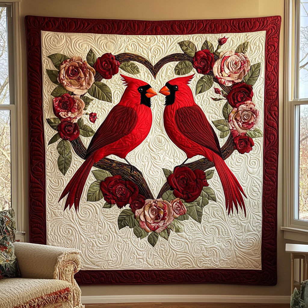 Cardinal Love QA1201006CL Quilt
