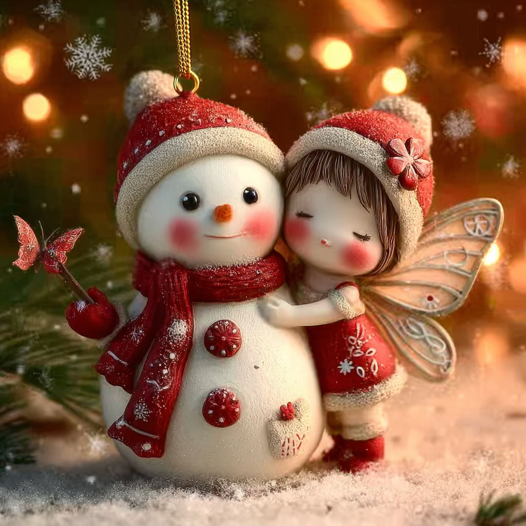 Snowman Little Miracle WN0912077CL Christmas Ornament