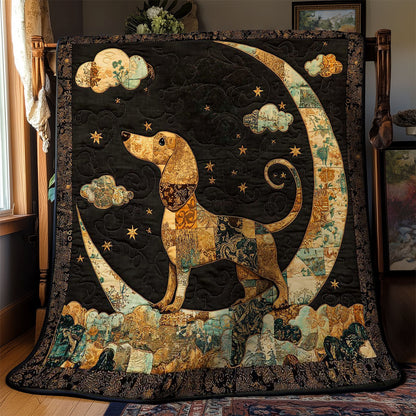 Moonlit Dachshund WN0601038CL Quilt