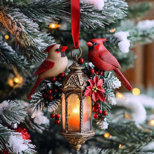 Cardinal Winter Love CW2110007CL Christmas Ornament