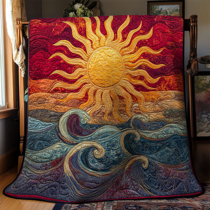 Sunrise Waves WN1203064CL Quilt