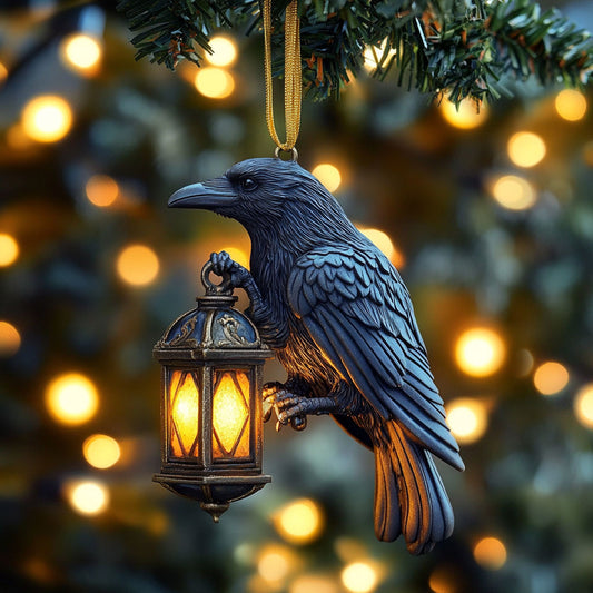 Nightfall Crow CP2711029CL Christmas Ornament
