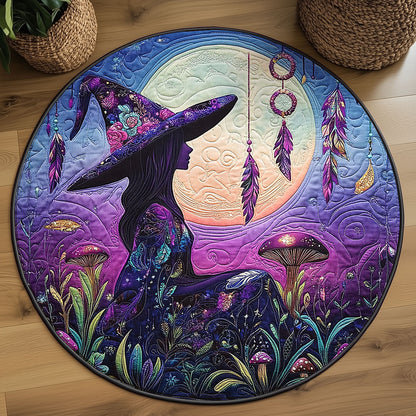 The Moonweaver’s Dream WJ2607047CL Quilted Round Mat