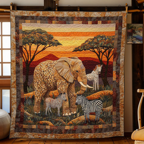 African Safari WN0403016CL Quilt