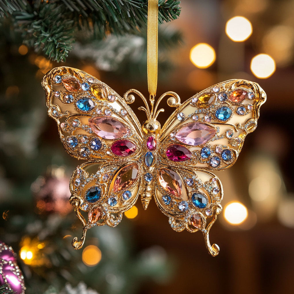 Butterfly Bliss CW2310001CL Christmas Ornament