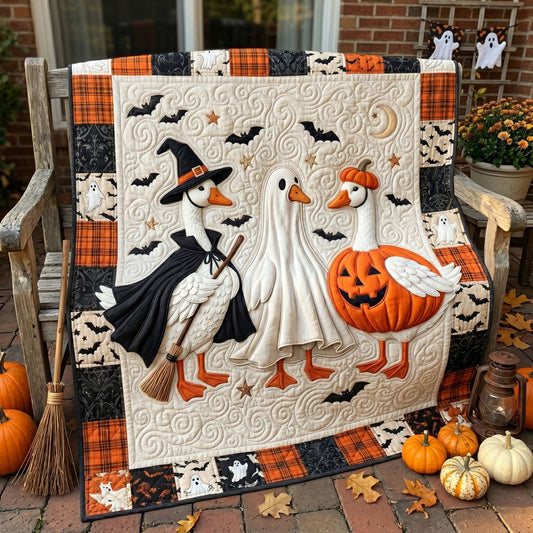 Halloween Goose Trio WN0905013CL Quilt