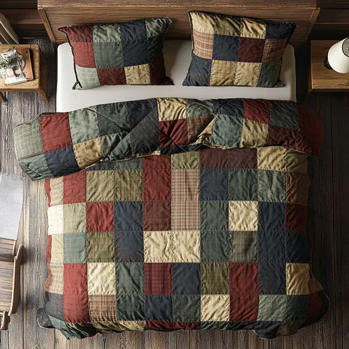 Vintage Patchwork WP2201025CL Duvet Cover Set