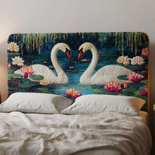 Swan Lake CW0501022CL Quilted Headboard Slipcover
