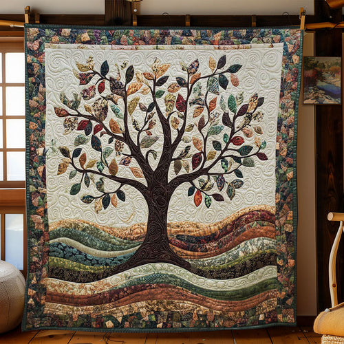 Autumn Tree Of Life WN0701016CL Quilt