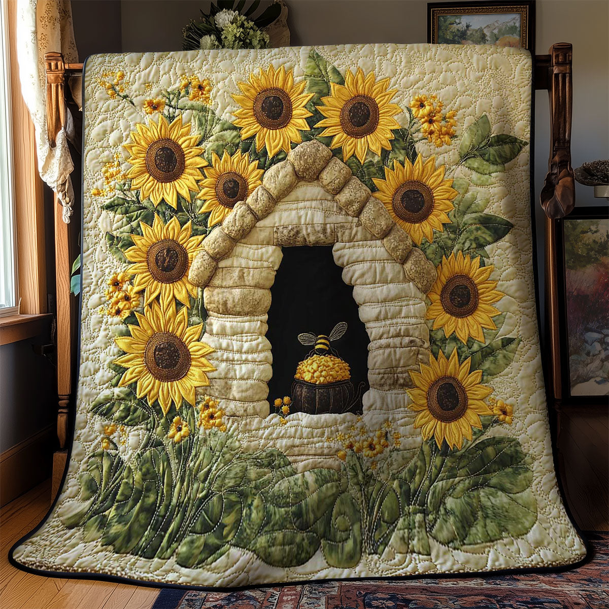 Sweet Beehive WN2503138CL Quilt