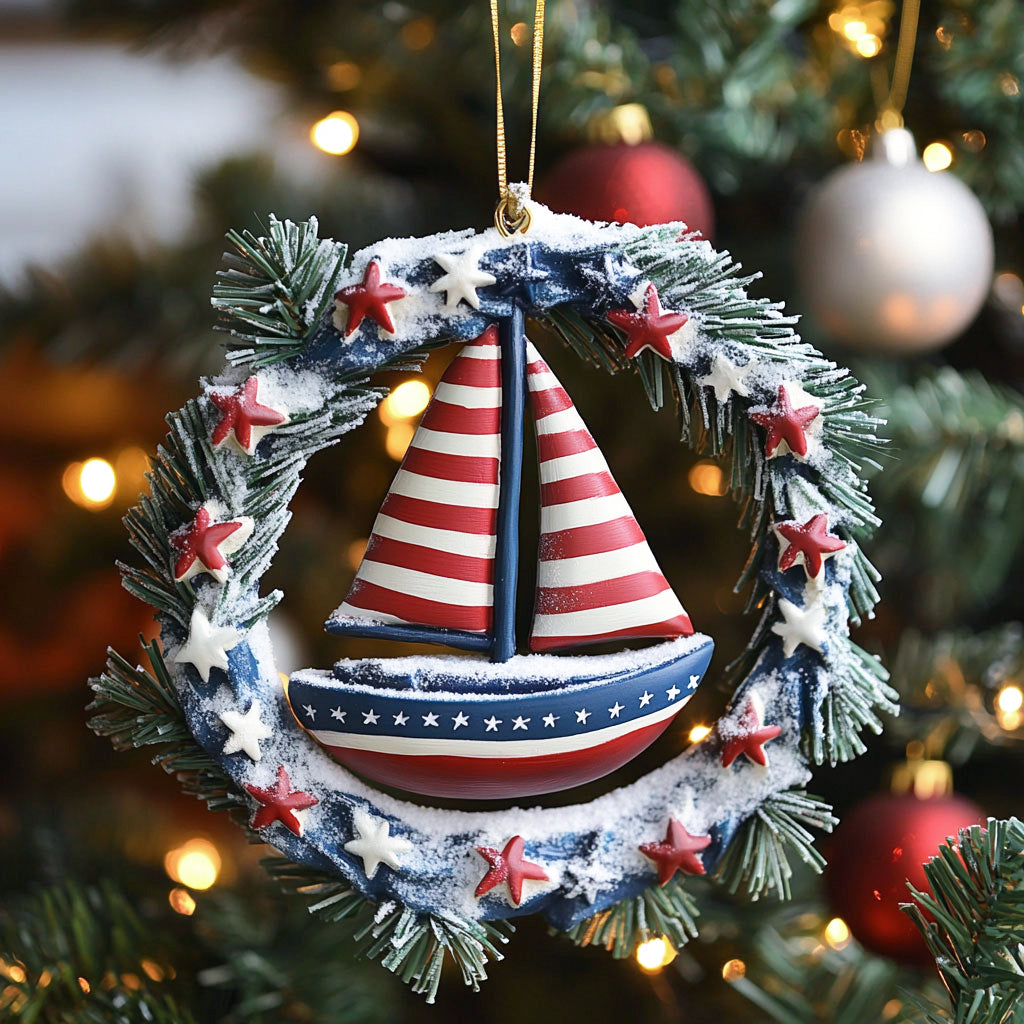 Sail Wreath CW2511044CL Christmas Ornament