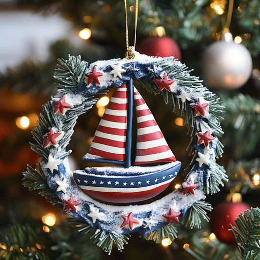 Sail Wreath CW2511044CL Christmas Ornament