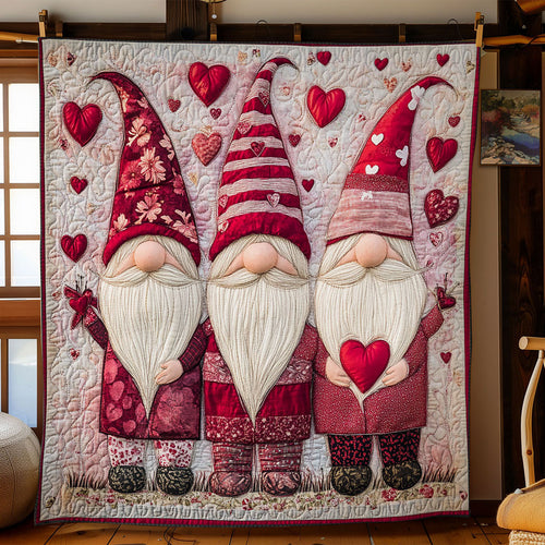 Festive Gnome WN3112016CL Quilt