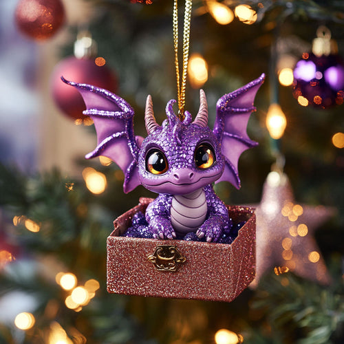 Dragon Star Gift WN0412025CL Christmas Ornament