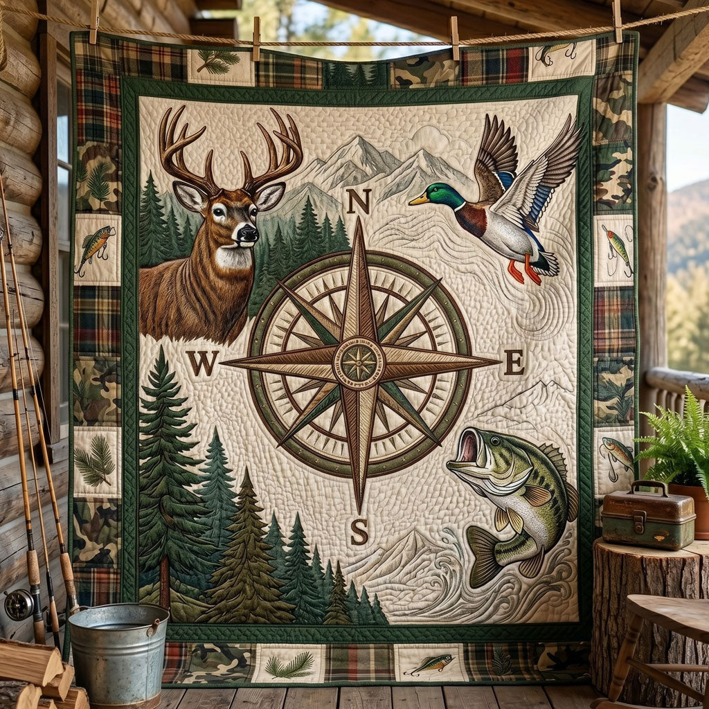 Northwoods Compass WN1505013CL Quilt