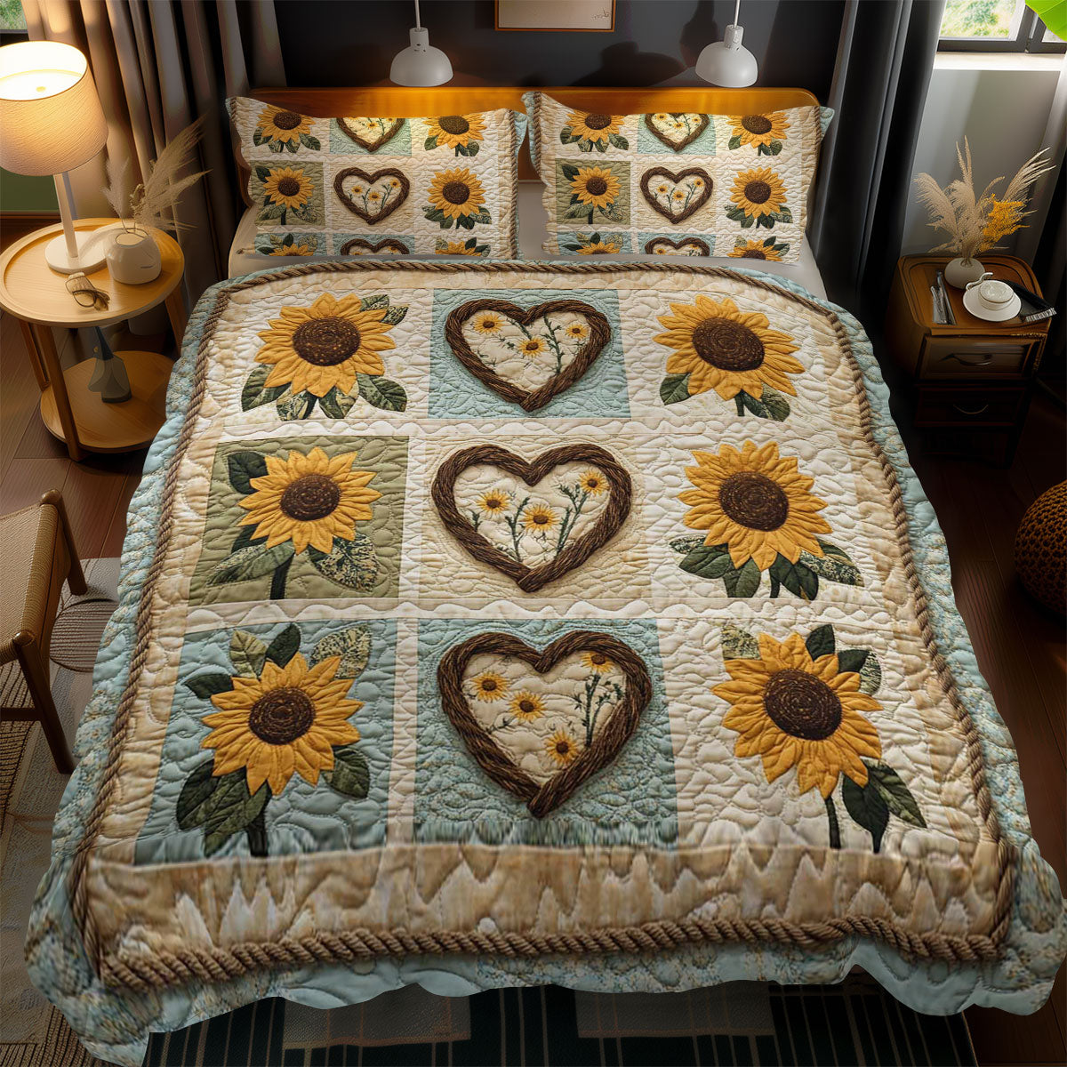 Sunflower Love WN0303099CL Duvet Cover Set