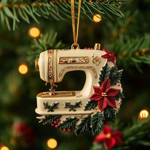 Heirloom Sewing Machine WN2010033CL Christmas Ornament