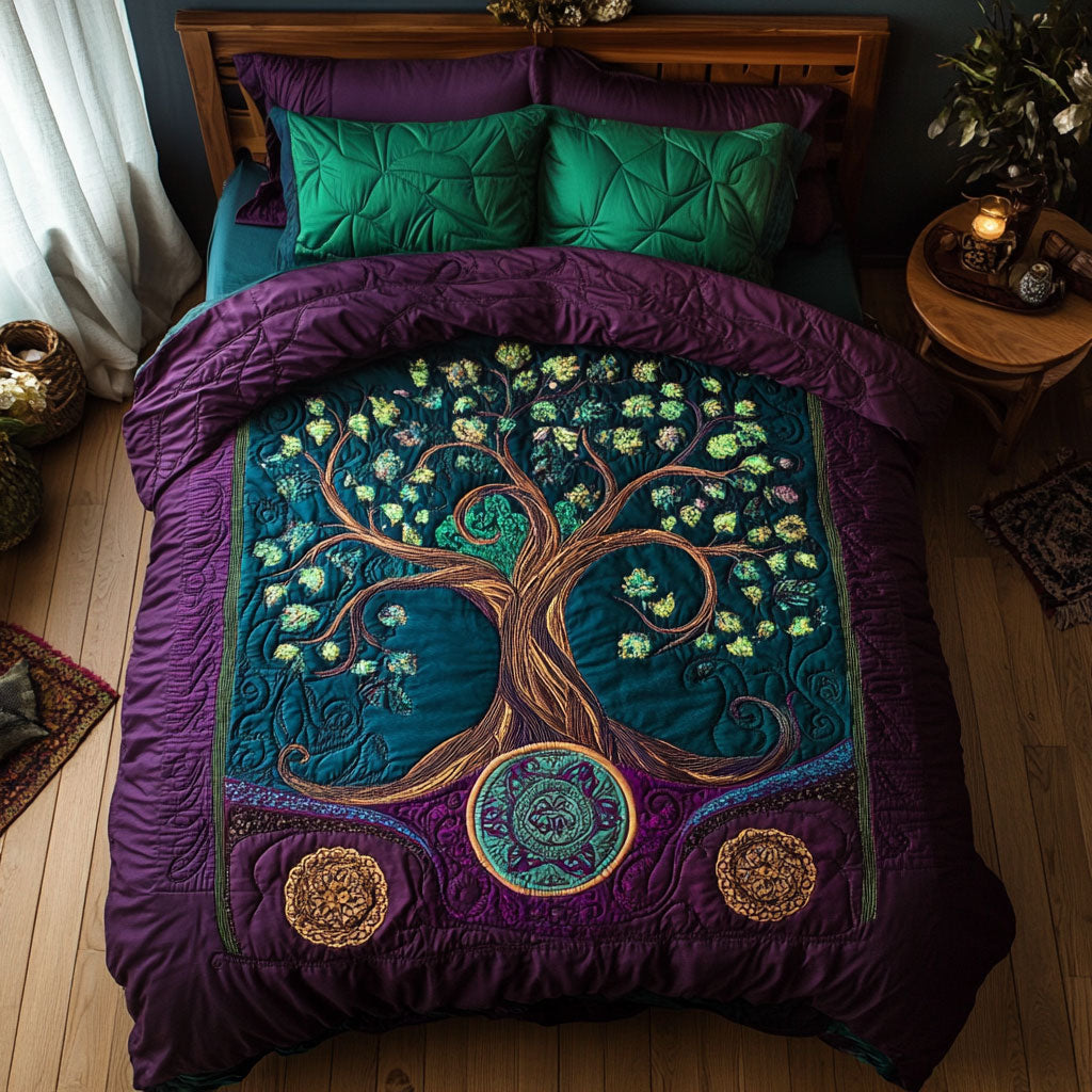 Fertile Tree Of Life WN1001017CL Duvet Cover Set