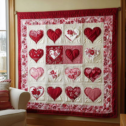 Heart Of Love QA1301010CL Quilt