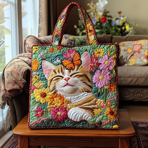 Soft Dreams Kitty KL1912001CL Quilted Tote Bag