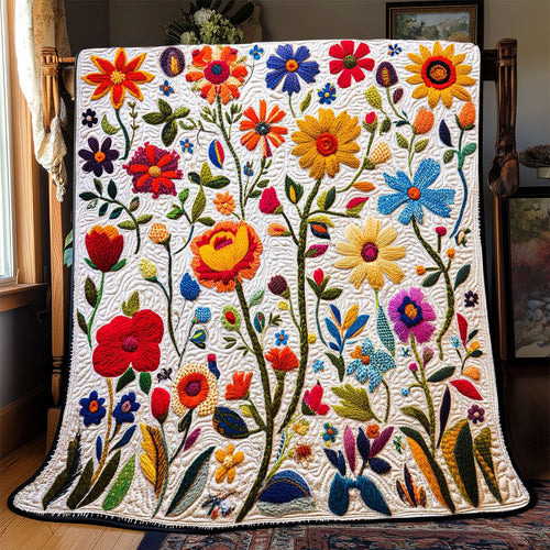 Colorful Flower WP1302003CL Quilt