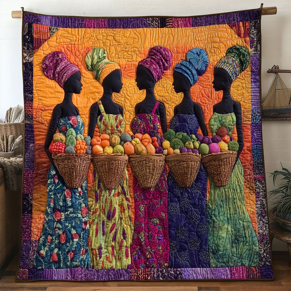 African Women Roots WN0701021CL Quilt