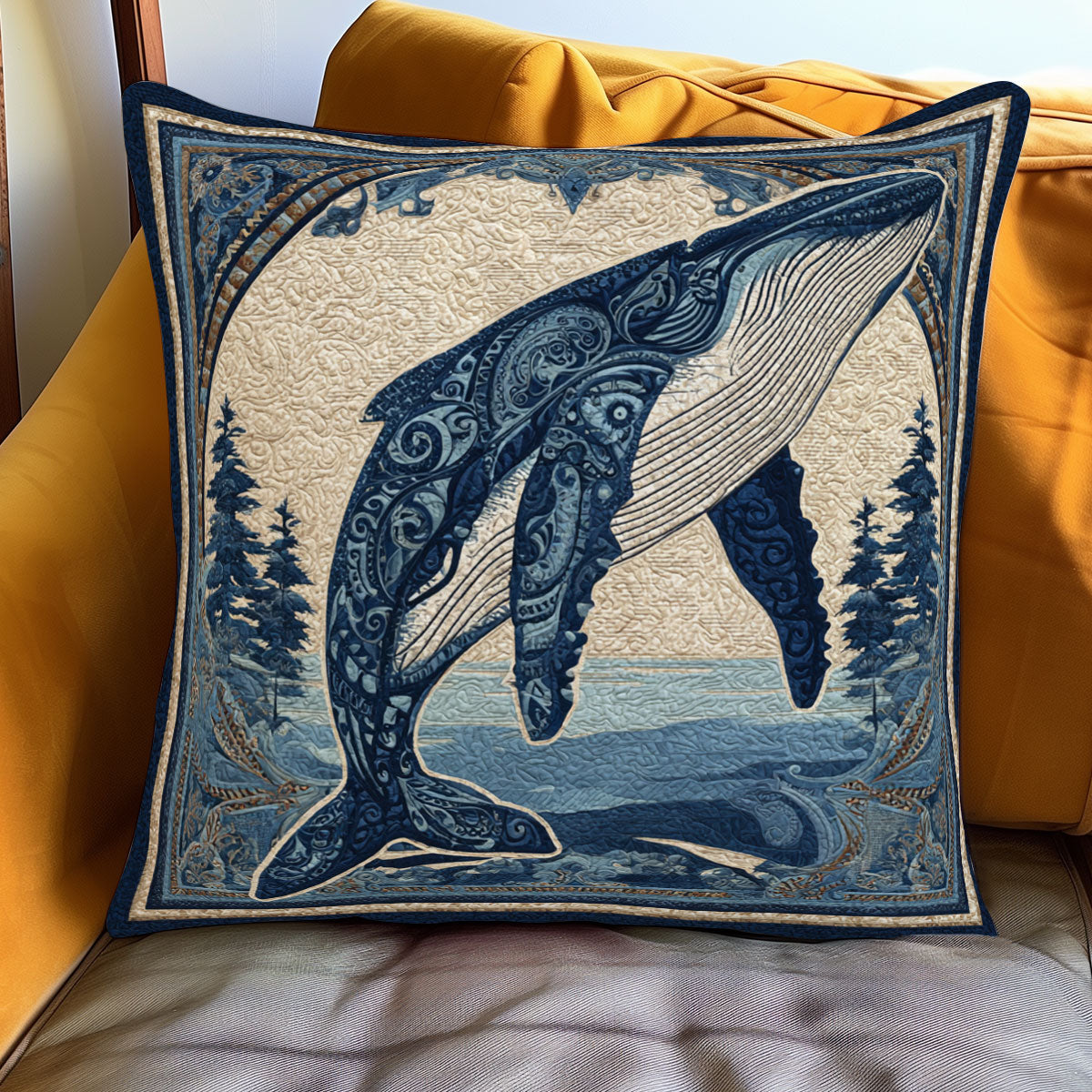 Ancestor Ocean Spirit WJ1001100CL Quilt Pillow Case