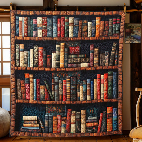 Antique Bookself WJ0701016CL Quilt