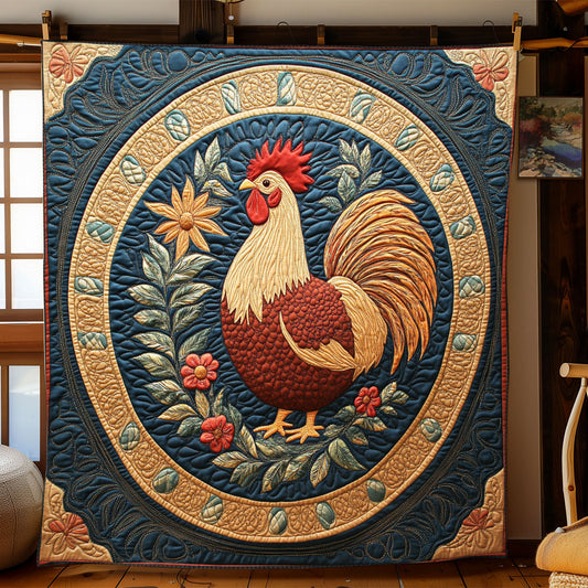 Antique Chicken WJ0701026CL Quilt
