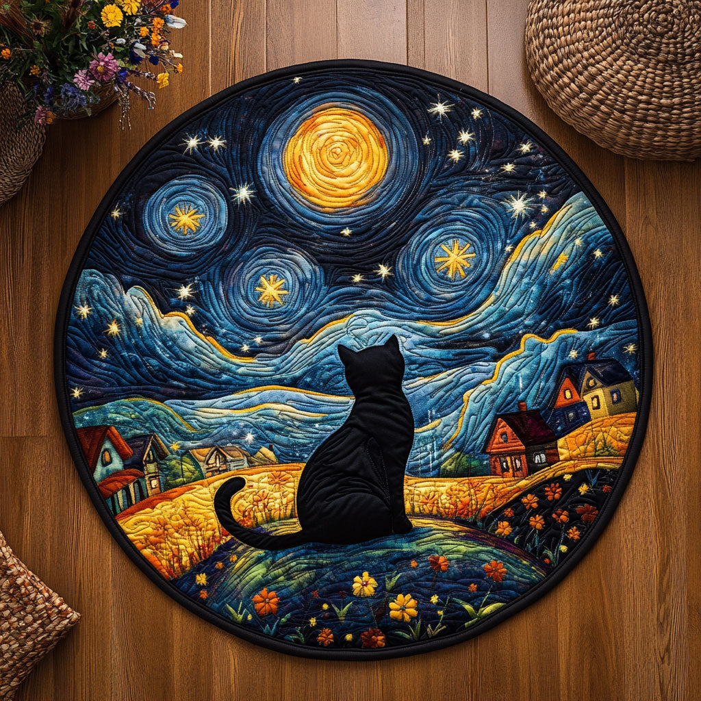 Aurora Paws WJ1210033CL Quilted Round Mat