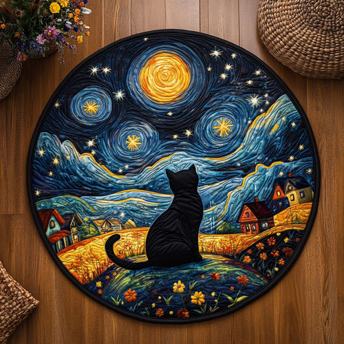 Aurora Paws WJ1210033CL Quilted Round Mat