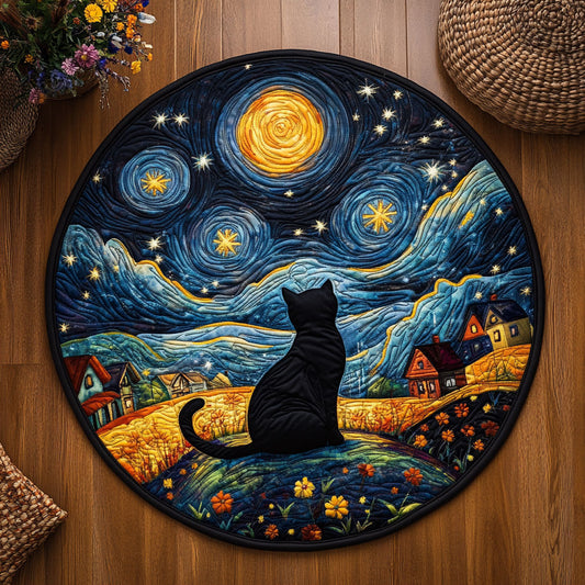Aurora Paws WJ1210033CL Quilted Round Mat