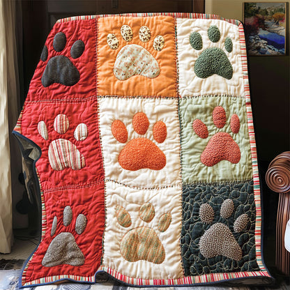 Cozy Cat Paw WP0603010CL Quilt