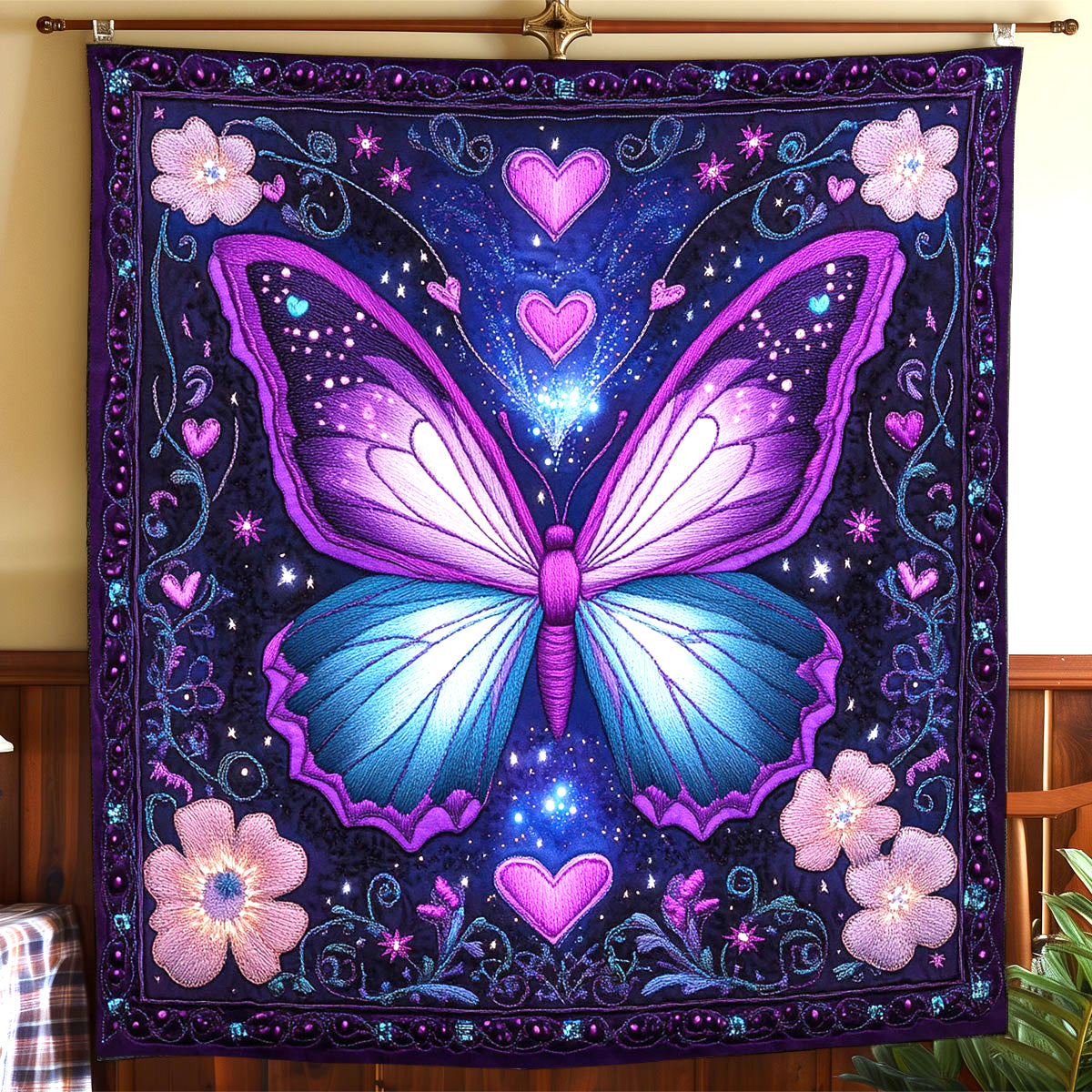 Magic Butterfly CW1401008CL Quilt