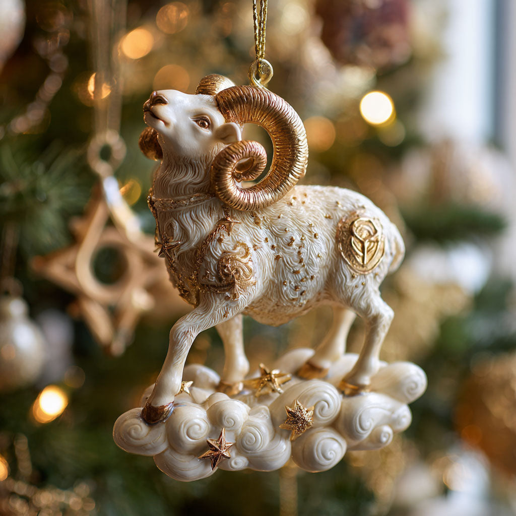 Aries Spirit CP0912092CL Christmas Ornament
