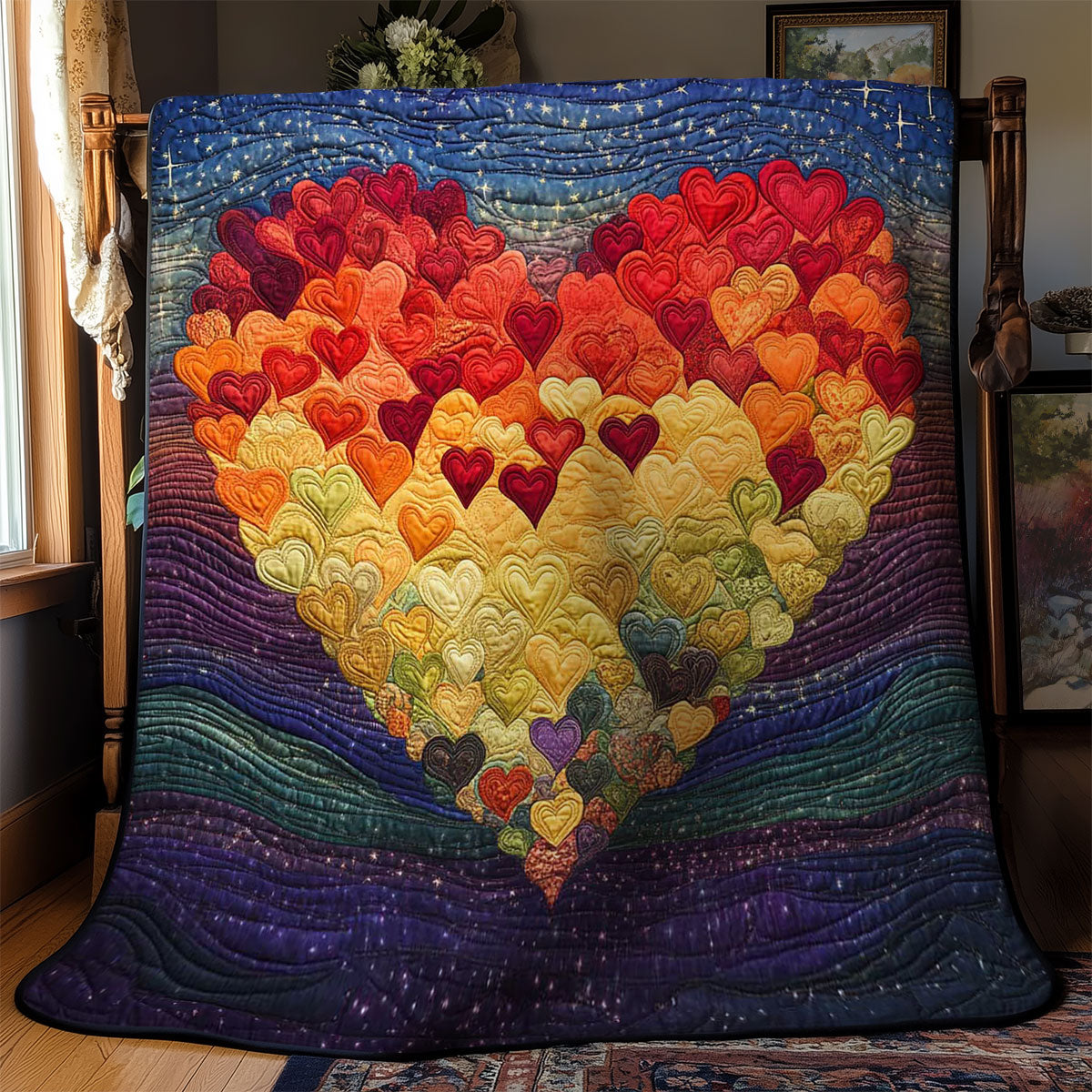 Radiant Heart WN0602050CL Quilt