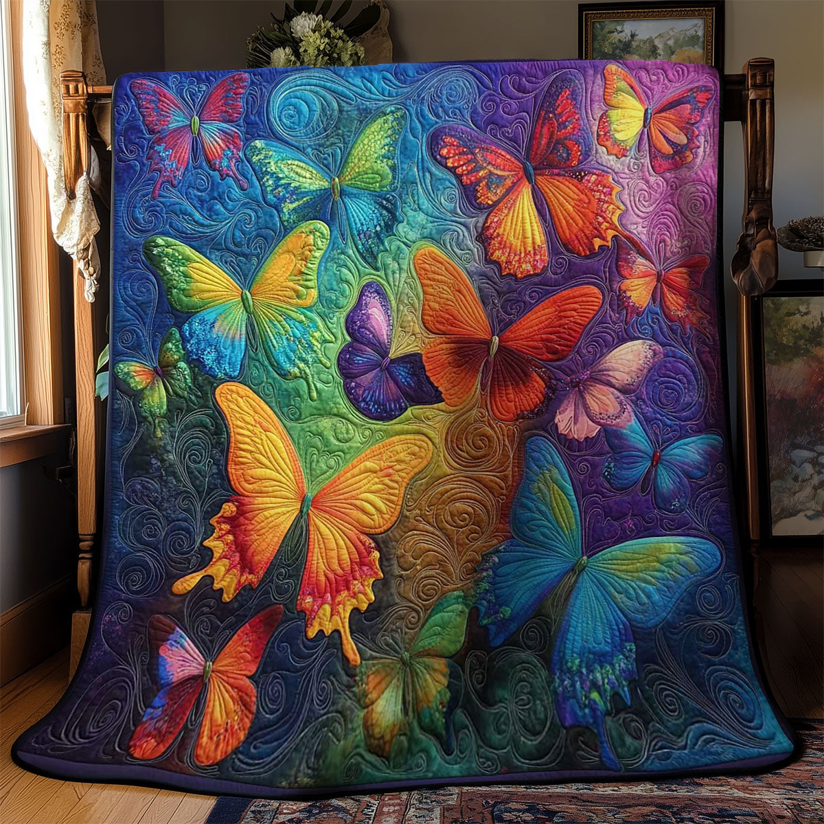 Ethereal Butterfly Dreams WN1103063CL Quilt