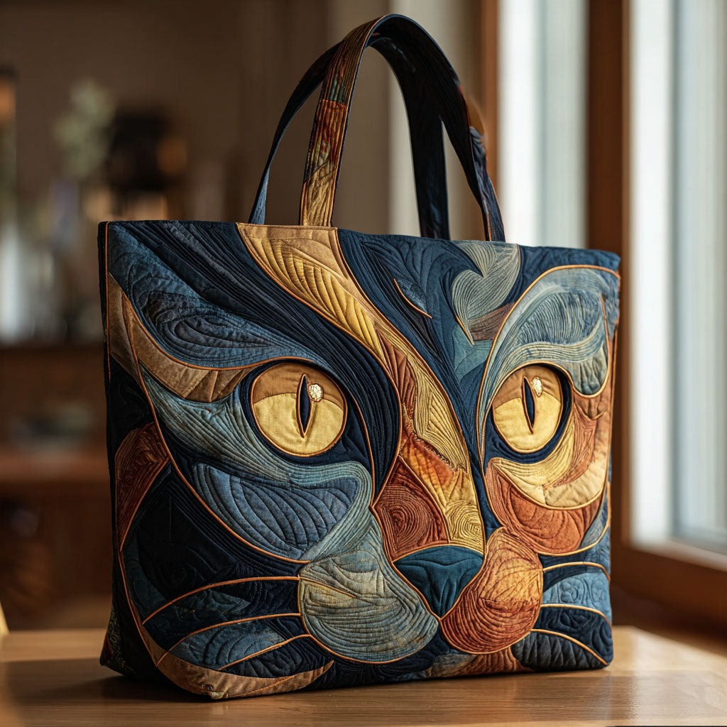 Mystic Gaze CP1201081CL Quilted Tote Bag
