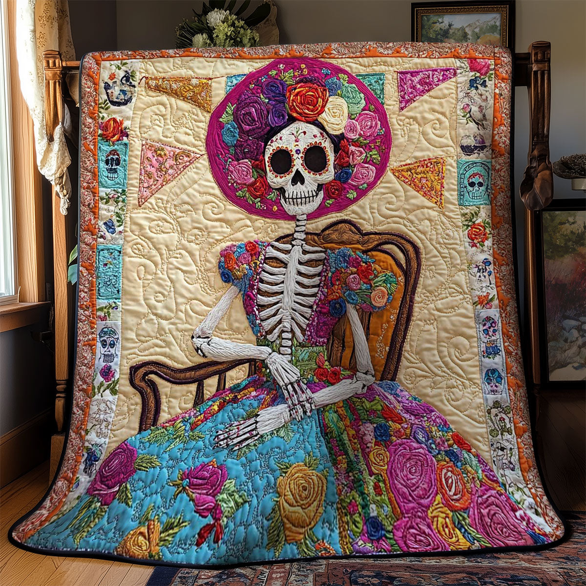 Skeleton Serenade WN0703041CL Quilt