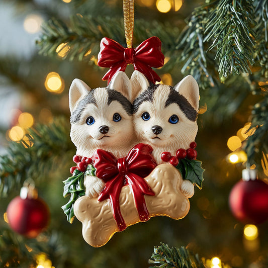 Merry Mutts CP0312136CL Christmas Ornament