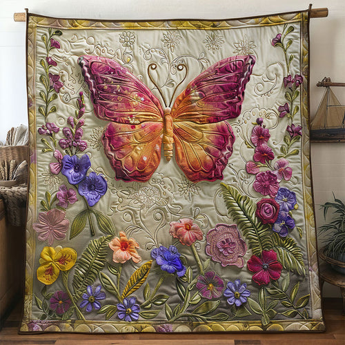 Garden Butterfly WN1201029CL Quilt
