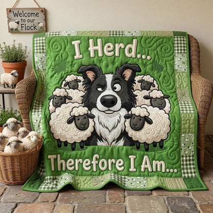 Border Collie Sheep Herding WN2805005CL Quilt