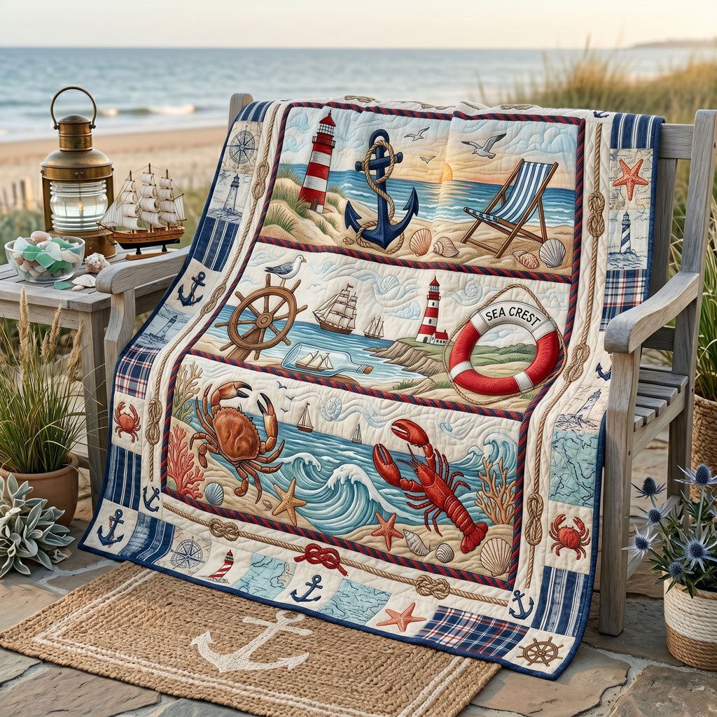 Seaside Harbor Memories WN2505018CL Quilt