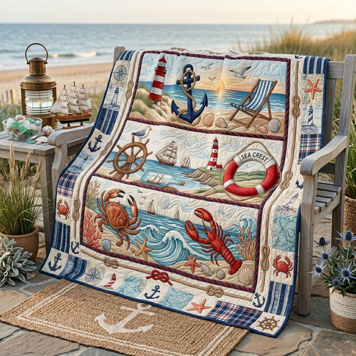 Seaside Harbor Memories WN2505018CL Quilt