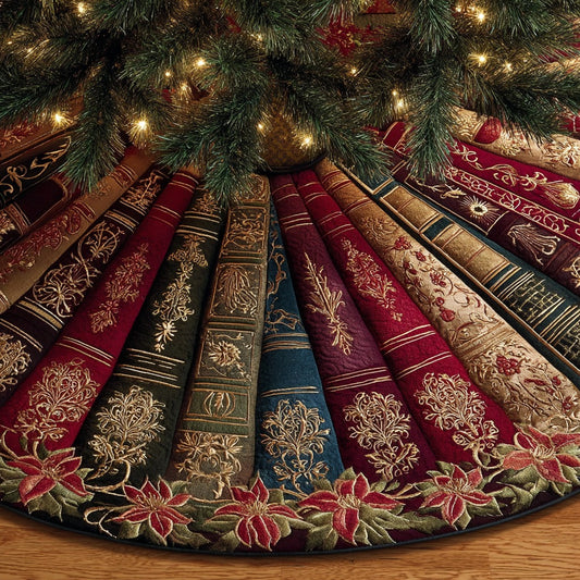 Classic Books XR1111021CL Quilted Christmas Tree Skirt