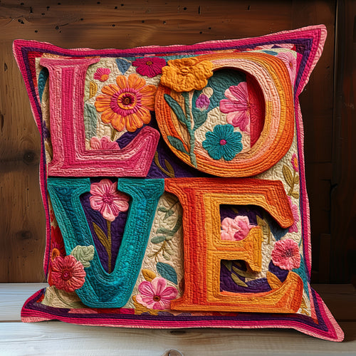Stitched Love CP1301062CL Quilt Pillow Case