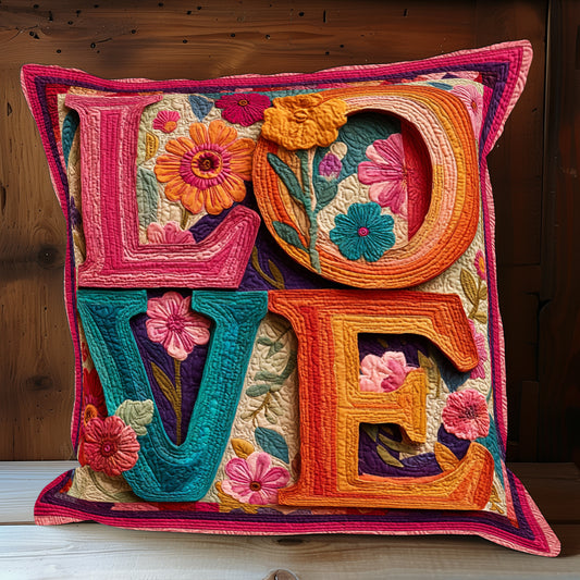 Stitched Love CP1301062CL Quilt Pillow Case