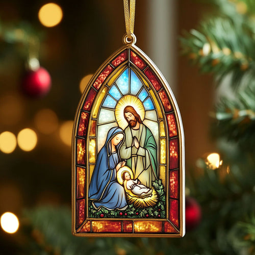 Sacred Scene CP0412098CL Christmas Ornament