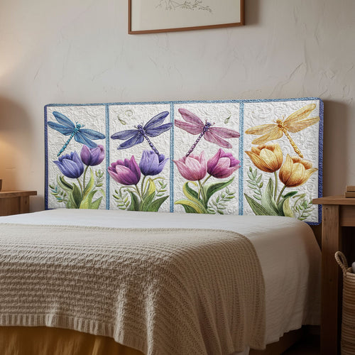 Tulip Dragonfly CW3012027CL Quilted Headboard Slipcover