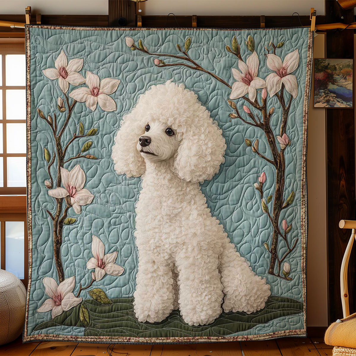 Elegant Poodle WN1803125CL Quilt